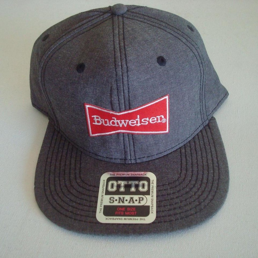 BUDWEISER BUD SNAPBACK HAT CAP VINTAGE Y2K‎ 00S S4